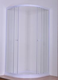 Άσπρος καμμμένος τεταρτημόριο γωνιών ντους ελεύθερος μόνιμος τύπος άνεσης περιφράξεων κατάλληλος