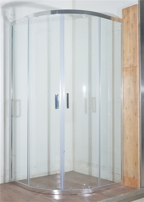Τριγωνική κάλυψη ντους, 900x900x1900mm Κάλυψη ντους και μπάνιου χρωμικό αλουμίνιο