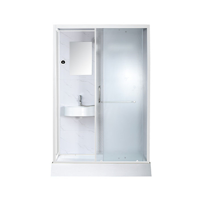 Άσπρος ακρυλικός δίσκος 1200*800*2150mm ABS καμπινών ντους άσπρο αλουμίνιο