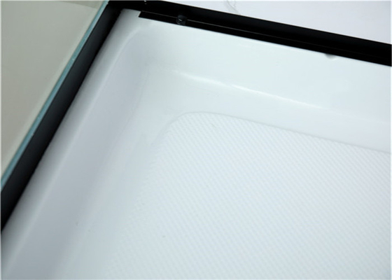 Άσπρος ακρυλικός δίσκος 1600*1200*2150mm ABS καμπινών ντους άσπρο αλουμίνιο