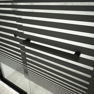Πάχος 6mm σαφείς συρόμενες πόρτες ντους γυαλιού για τα ξενοδοχεία